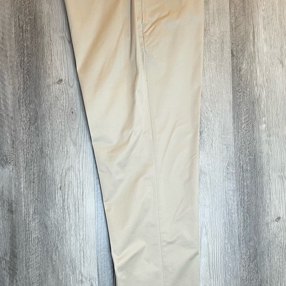 Brooks Brothers Clark Fit Advantage Chino Pants Mens 37x31 Khaki Cotton Stretch